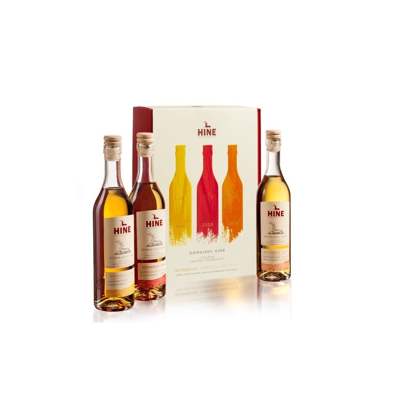 Limited Edition Trio Bonneuil Cognac HINE Limited Edition Trio Bonneuil Cognac HINE