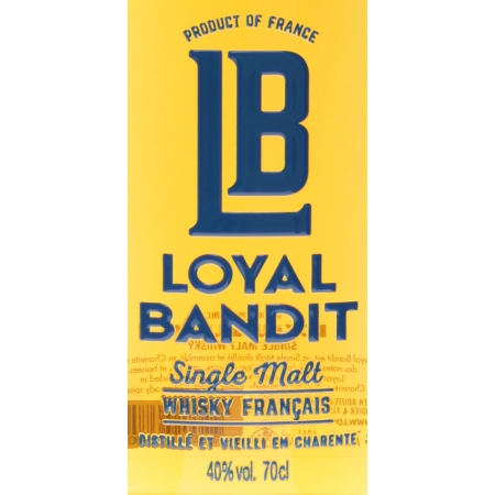 Whisky Français Loyal Bandit Single Malt