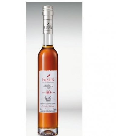 Millésime 1982 40 ans d'âge Collection trésors du Château Cognac Frapin série limitée